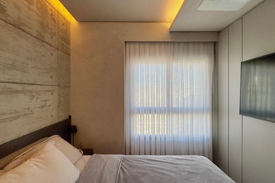 Suíte  de apartamento para alugar com 1 quarto, 38m² em Brooklin, São Paulo