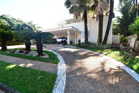 Fachada de casa de condomínio à venda com 4 quartos, 380m² em Vila Hollândia, Campinas