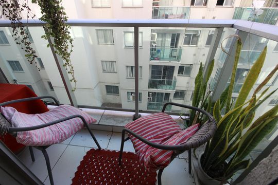 Varanda da Sala de apartamento para alugar com 2 quartos, 49m² em Pechincha, Rio de Janeiro