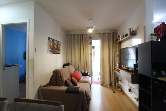 Sala de apartamento para alugar com 2 quartos, 49m² em Pechincha, Rio de Janeiro