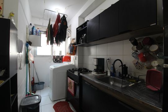 Cozinha de apartamento para alugar com 2 quartos, 49m² em Pechincha, Rio de Janeiro