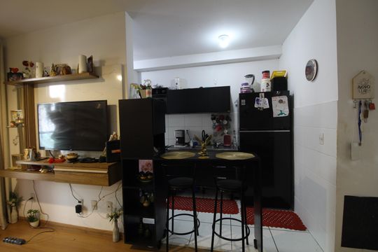 Cozinha de apartamento para alugar com 2 quartos, 49m² em Pechincha, Rio de Janeiro