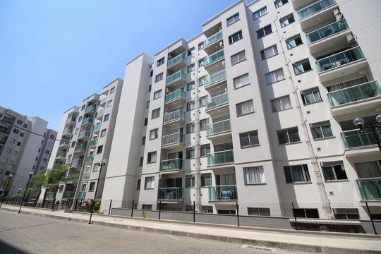Fachada de apartamento para alugar com 2 quartos, 49m² em Pechincha, Rio de Janeiro