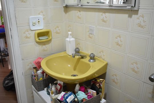 Banheiro Social de apartamento à venda com 3 quartos, 62m² em Vila da Saúde, São Paulo
