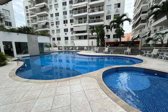 Área comum - Piscina de apartamento à venda com 4 quartos, 147m² em Osvaldo Cruz, Rio de Janeiro