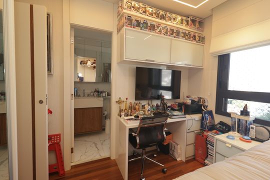 Suíte 2 de apartamento à venda com 3 quartos, 147m² em Vila Mariana, São Paulo