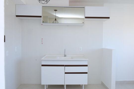 Cozinha de apartamento à venda com 2 quartos, 31m² em Fazenda Aricanduva, São Paulo
