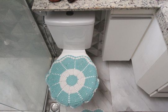Banheiro Social de casa à venda com 2 quartos, 100m² em São João Batista, Belo Horizonte