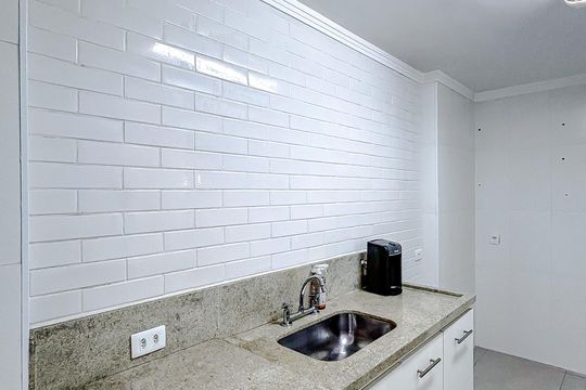 Cozinha de apartamento à venda com 2 quartos, 60m² em Parque São Jorge, São Paulo