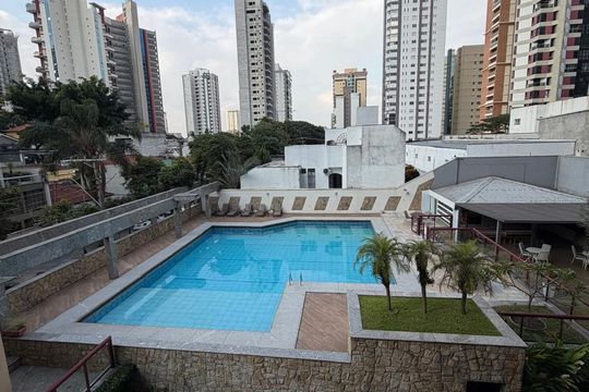 Área externa de apartamento à venda com 1 quarto, 205m² em Jardim, Santo André