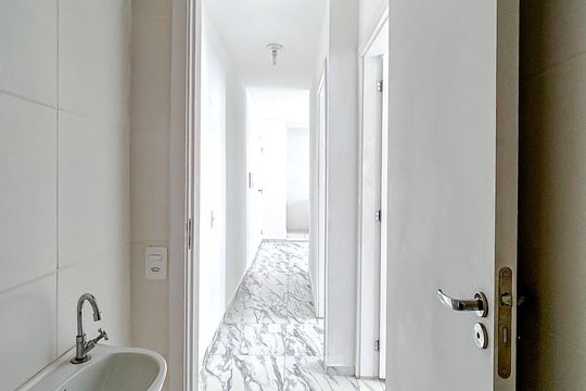 Banheiro de apartamento para alugar com 2 quartos, 44m² em Jardim America da Penha, São Paulo
