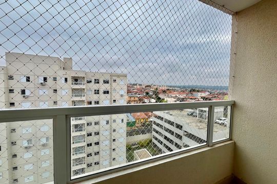 Vista da Sacada de apartamento à venda com 2 quartos, 47m² em Parque da Figueira, Campinas