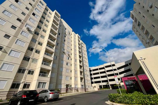 Fachada do Prédio de apartamento à venda com 2 quartos, 47m² em Parque da Figueira, Campinas