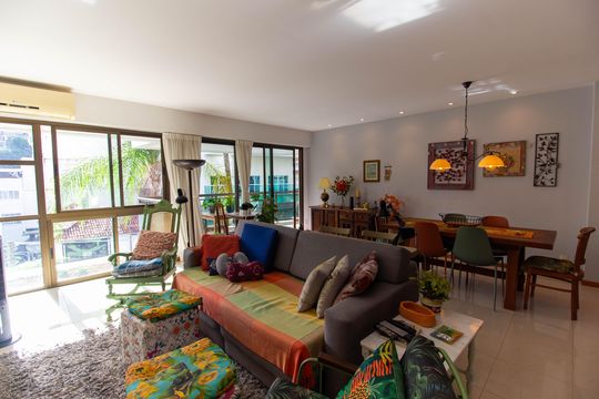 Sala de apartamento à venda com 4 quartos, 180m² em Icaraí, Niterói