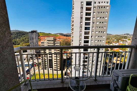 Varanda de apartamento para alugar com 1 quarto, 51m² em Empresarial 18 do Forte, Barueri