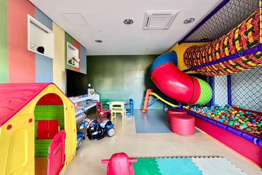 Área comum - Playground de apartamento para alugar com 1 quarto, 51m² em Empresarial 18 do Forte, Barueri