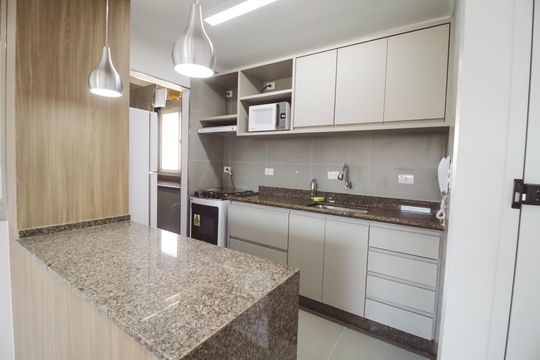 Cozinha de apartamento para alugar com 3 quartos, 68m² em Vila Aurora (zona Norte), São Paulo