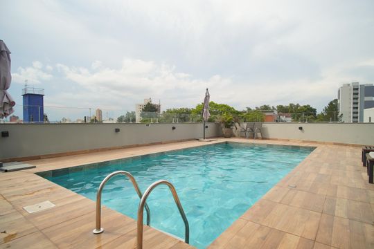Área comum - Piscina de apartamento para alugar com 3 quartos, 168m² em Morro do Espelho, São Leopoldo