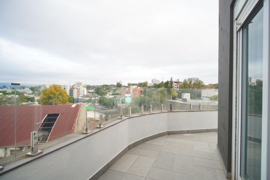 varanda da suite de apartamento para alugar com 3 quartos, 168m² em Morro do Espelho, São Leopoldo