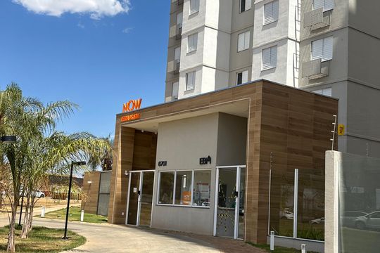 Fachada de apartamento para alugar com 3 quartos, 61m² em Fazenda Crimeia Caveiras, Goiânia