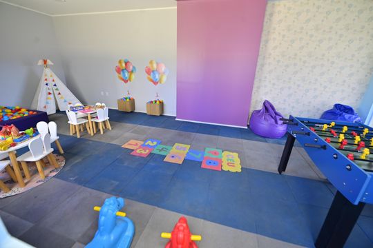 Área comum de apartamento para alugar com 3 quartos, 61m² em Fazenda Crimeia Caveiras, Goiânia