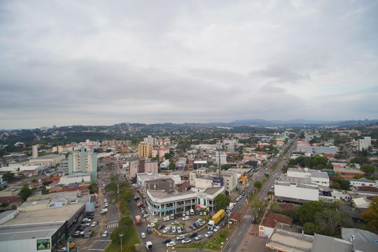 Vista da Suíte 1 de apartamento à venda com 3 quartos, 185m² em Morro do Espelho, São Leopoldo