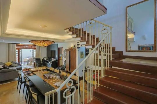 Sala de casa para alugar com 4 quartos, 364m² em Belvedere, Belo Horizonte
