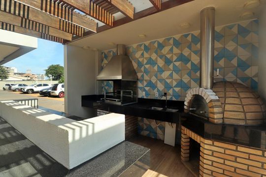 Área comum - Churrasqueira de apartamento à venda com 2 quartos, 50m² em Santa Terezinha, Santo André