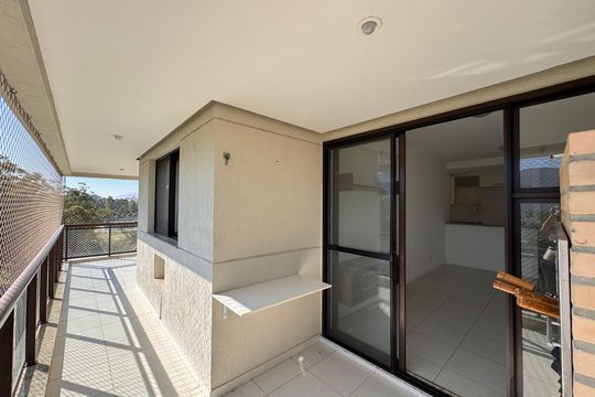 Varanda de apartamento à venda com 3 quartos, 78m² em Recreio dos Bandeirantes, Rio de Janeiro