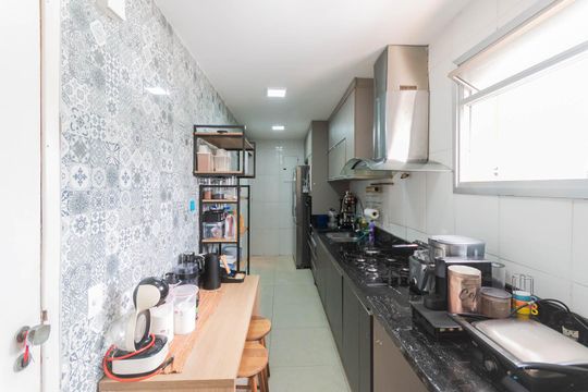 Cozinha de apartamento à venda com 3 quartos, 210m² em Tijuca, Rio de Janeiro
