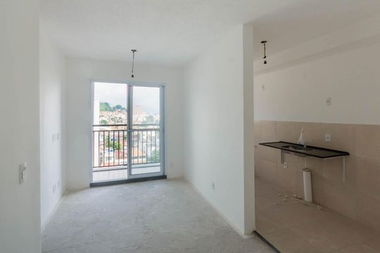 Sala de apartamento à venda com 2 quartos, 45m² em Riachuelo, Rio de Janeiro