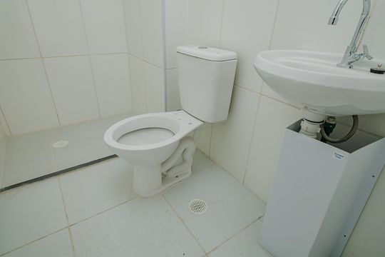Banheiro de apartamento à venda com 2 quartos, 45m² em Campo Grande, Rio de Janeiro