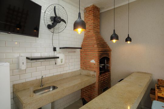 Área comum - Churrasqueira de apartamento à venda com 2 quartos, 45m² em Campo Grande, Rio de Janeiro