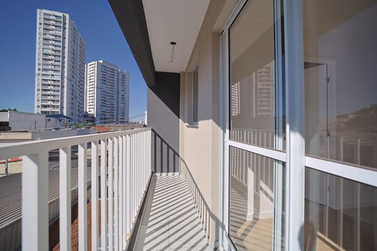 Varanda de apartamento para alugar com 2 quartos, 53m² em Parque Maria Luiza, São Paulo
