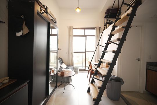 Sala de kitnet/studio à venda com 1 quarto, 36m² em Mossunguê, Curitiba