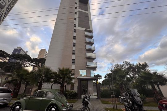 Fachada de kitnet/studio à venda com 1 quarto, 36m² em Mossunguê, Curitiba