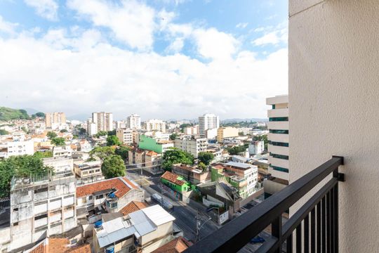 Varanda da Sala de apartamento à venda com 2 quartos, 45m² em Riachuelo, Rio de Janeiro