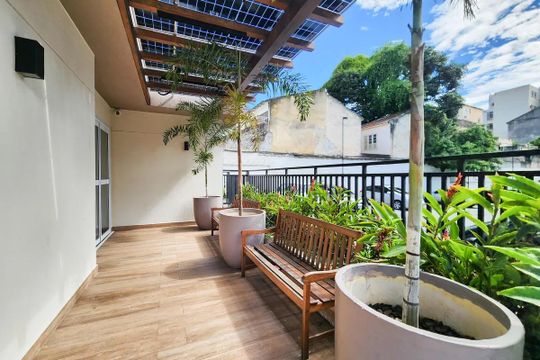 Área comum de apartamento à venda com 2 quartos, 45m² em Riachuelo, Rio de Janeiro