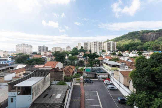 Varanda da Sala de apartamento à venda com 2 quartos, 45m² em Riachuelo, Rio de Janeiro