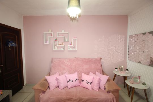 Sala de casa à venda com 2 quartos, 129m² em Vila Carmosina, São Paulo