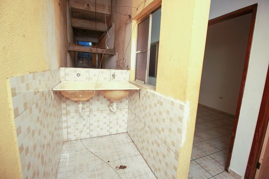 Área de Serviço de casa para alugar com 3 quartos, 100m² em Sítio dos Vianas, Santo André
