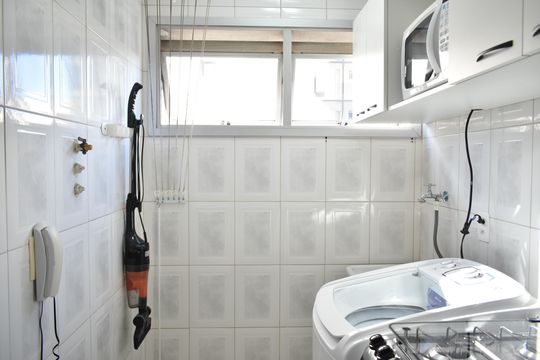 Área de Serviço de apartamento para alugar com 1 quarto, 50m² em Vila Clementino, São Paulo