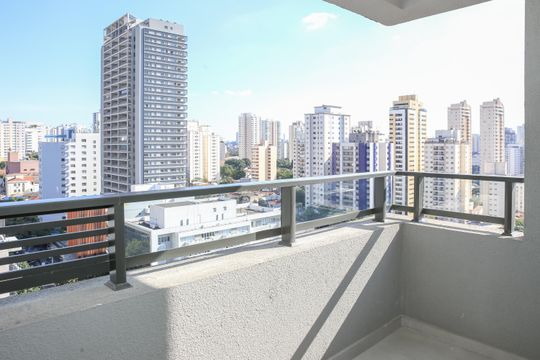 Sacada de kitnet/studio para alugar com 1 quarto, 30m² em Pompeia, São Paulo