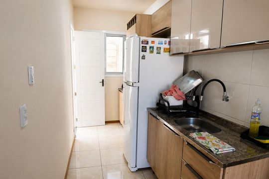 Cozinha de casa para alugar com 2 quartos, 60m² em Fazenda esperança, Cachoeirinha