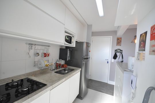 Cozinha de apartamento à venda com 2 quartos, 60m² em Vila Guilherme, São Paulo