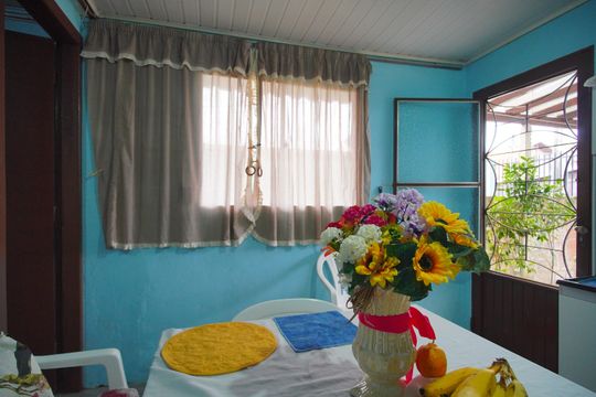 Sala/Cozinha de casa para alugar com 1 quarto, 94m² em Rio dos Sinos, São Leopoldo