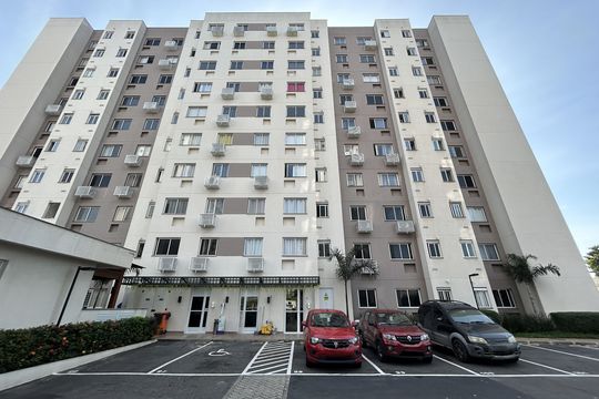 Fachada do bloco de apartamento à venda com 1 quarto, 32m² em Piedade, Rio de Janeiro