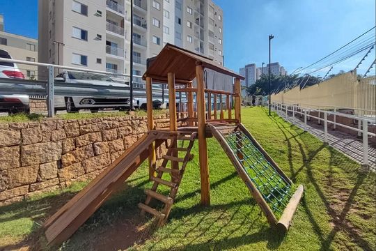 Área comum - Playground de apartamento para alugar com 2 quartos, 55m² em Jardim do Lago, Campinas