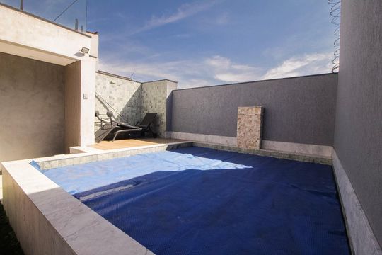 Área comum - Piscina de casa para alugar com 4 quartos, 350m² em Santa Lúcia, Belo Horizonte