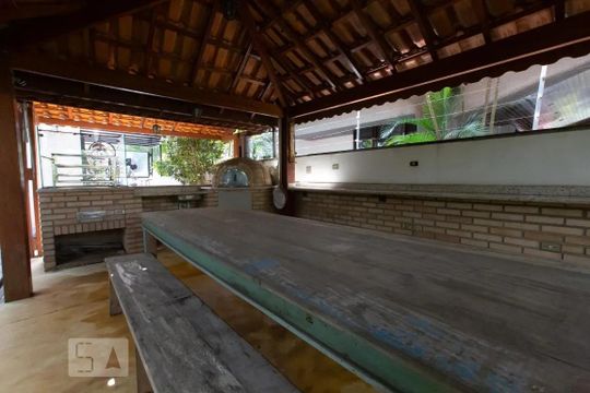 Área comum - Churrasqueira de apartamento para alugar com 2 quartos, 148m² em Vila Nova Conceição, São Paulo